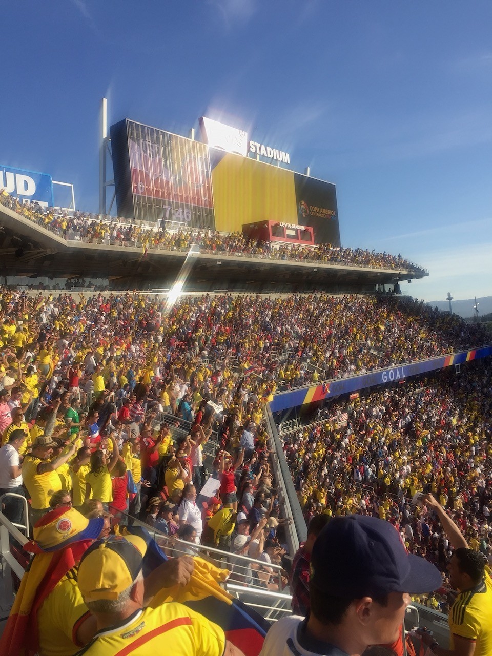 Colombia Futbol Fans vertical